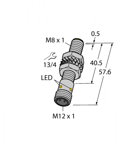 NI20U-M30-VP4X-H1141 Индуктивный датчик Turck