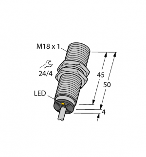 BI5-M18-AP6X Индуктивный датчик