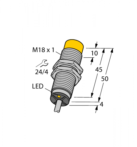 NI12U-EM18-AP6X Индуктивный датчик Turck