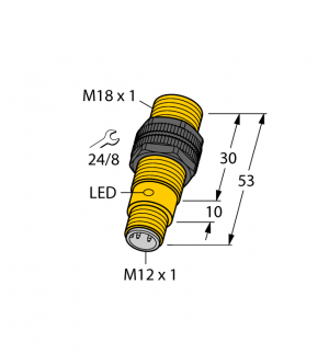 BI5-S18-AP6X-H1141 Индуктивный датчик Turck