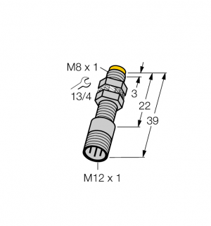 NI3-EG08K-Y1-H1341 Индуктивный датчик Turck