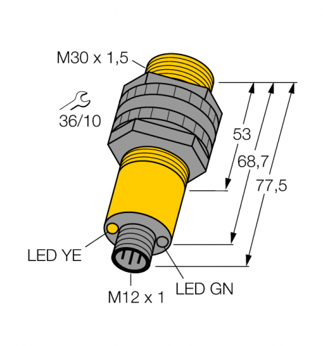 S30SN6FF100Q Фотоэлектрический датчик Turck