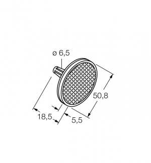 BRT-50R Отражатель Turck