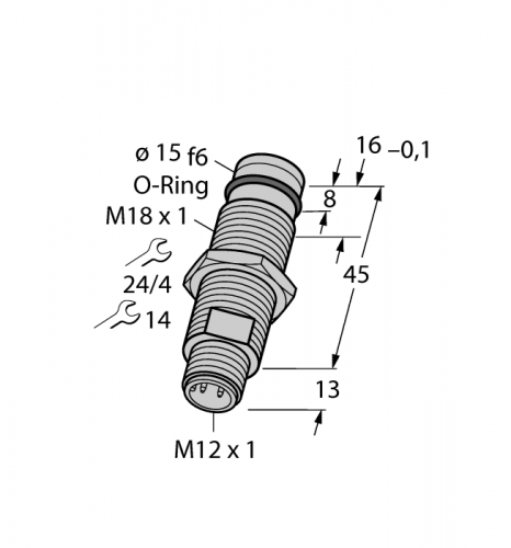 BID2-G180-AP6-H1141/S220 Индуктивный датчик Turck
