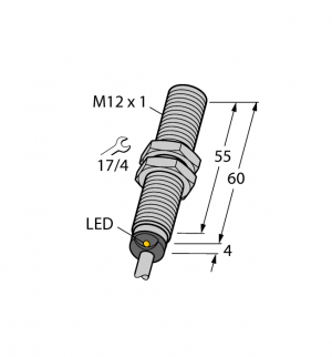 BI4U-M12E-VN6X Индуктивный датчик