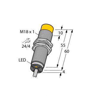 NI15U-M18M-VP6X Индуктивный датчик Turck