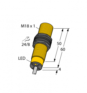 BI5-S18-AP6X Индуктивный датчик