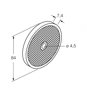 BRT-84 Отражатель Turck