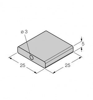 TP-MZ-001 Приварная пластина Turck