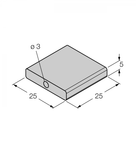 TP-MZ-001 Приварная пластина Turck