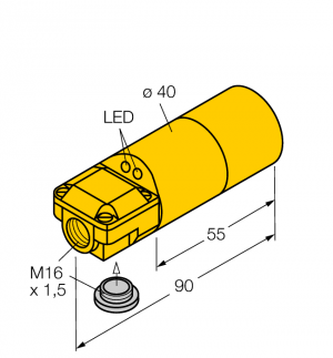 NI20-K40SR-VN4X2 Индуктивный датчик Turck