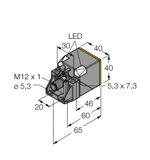 BI20U-QV40-AP6X2-H1141 Индуктивный датчик