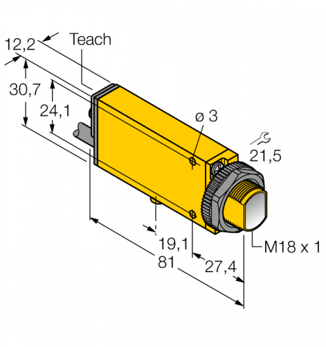 SMU315LV Фотоэлектрический датчик Turck