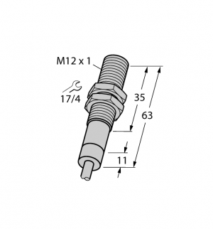 BI2-EM12WD-AP6/S929 Индуктивный датчик