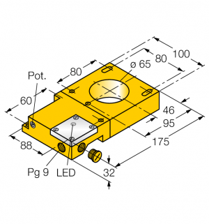 NI65R-S32SR-VP44X индуктивный датчик Turck