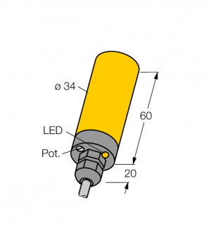 BC15-K34-VN4X Емкостной датчик Turck