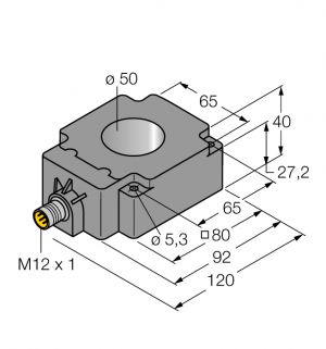 BI50R-Q80-2LU-H1141/S950 Индуктивный датчик Turck