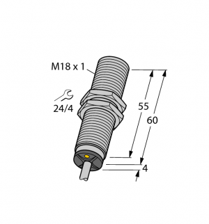 BI5-M18-LIU Индуктивный датчик Turck