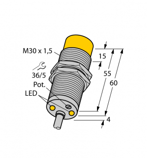 DNI20U-M30-AP4X2 Индуктивный датчик Turck