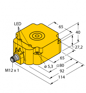 BI50U-Q80-VN4X2-H1141 Индуктивный датчик Turck