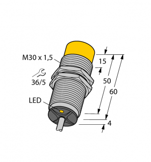NI20U-EM30-AP6X Индуктивный датчик Turck