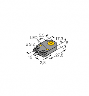 BI3-Q06-AP6X2 Индуктивный датчик Turck