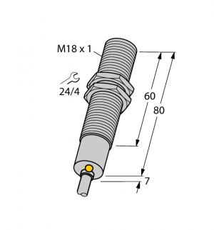 BI5-M18-AP6X/S120 Индуктивный датчик Turck