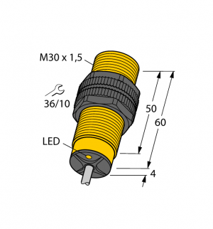 NI15-S30-AP6X Индуктивный датчик Turck