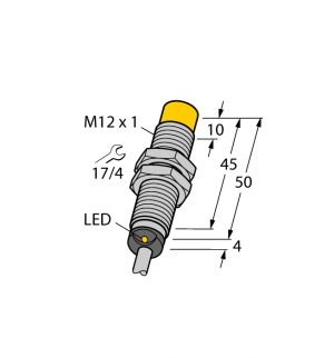 NI8U-EM12-AP6X Индуктивный датчик Turck
