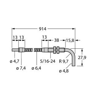 ITA23S Стеклянное оптоволокно Turck