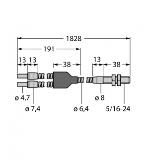 BT26S Стеклянное оптоволокно Turck