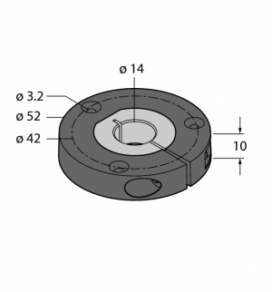 P2-RI-QR24 Позиционирующий элемент Turck