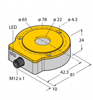 RI360P0-QR24M0-2500X2-H1181 Бесконтактный энкодер