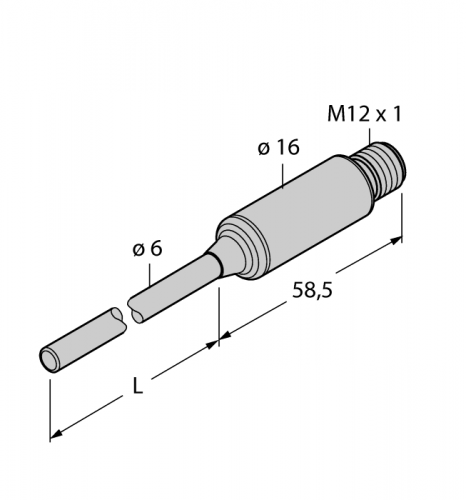 TTMS-206A-CF-LI6-H1140-L100-50/150 Детектирование температуры