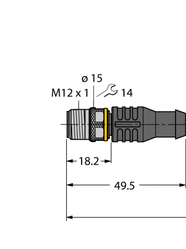 IOL-COM/3M Соединительный кабель Turck