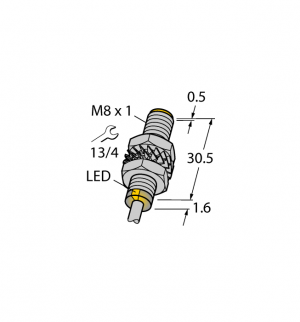 BI2-M08-AP6X Индуктивный датчик