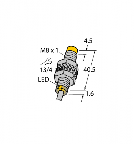 NI3-M08E-VP6X 7M Индуктивный датчик Turck