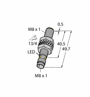 BI3-M08E-AP6X-V1131 Индуктивный датчик Turck