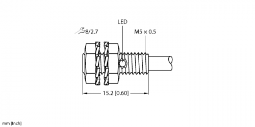 BI1-EG05K-AP6X Индуктивный датчик Turck