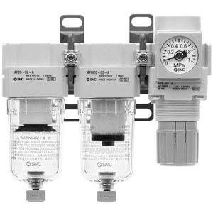 AC20C-B to AC40C-B, Фильтр, Микрофильтр, Регулятор