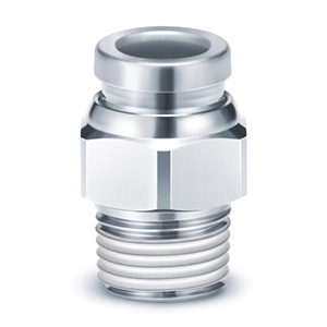 KQG2H Прямое ввертное соединение из нерж. стали